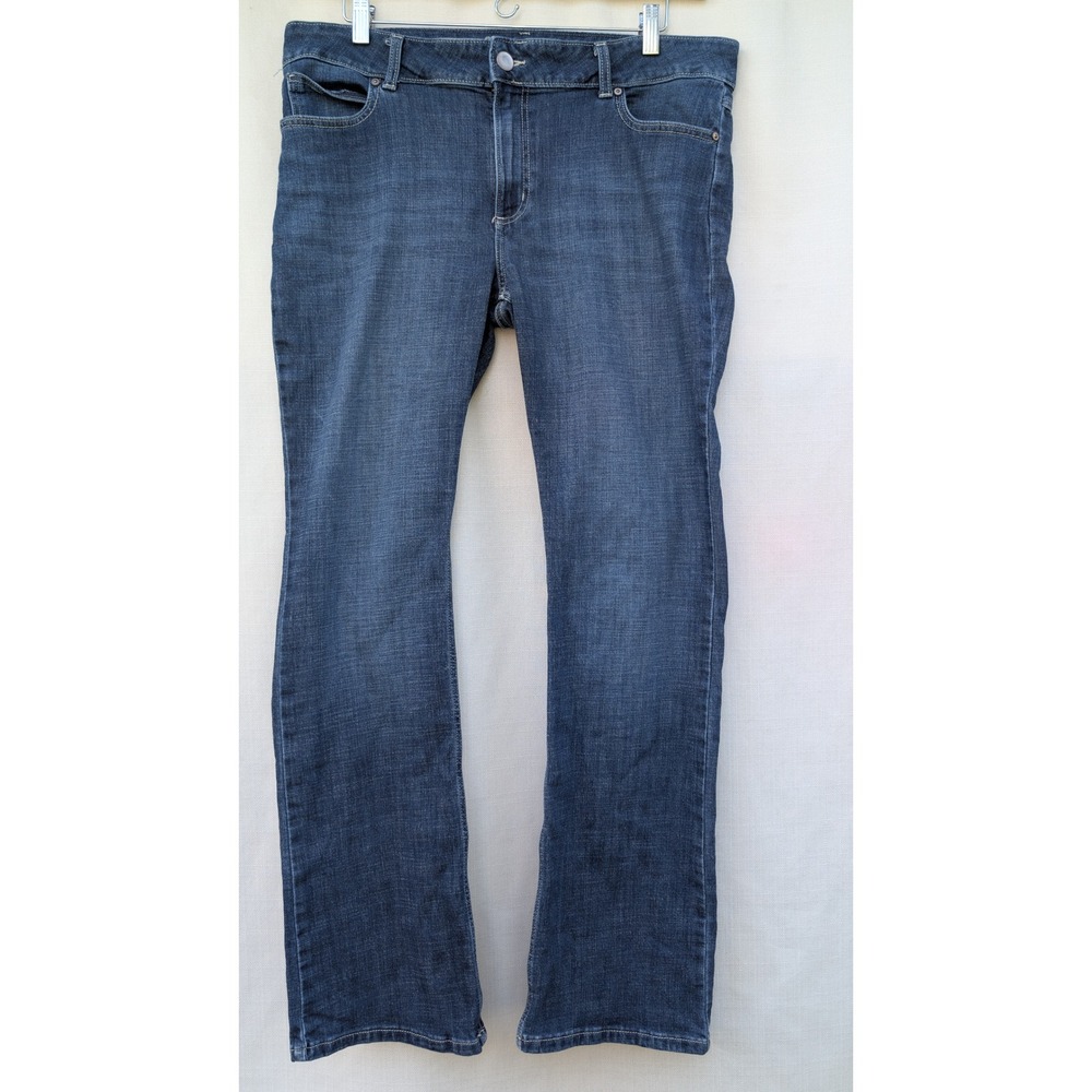 Wrangler Boot Cut Jeans Womens 17x32 Dark Wash Stretch Western Cowgirl Rodeo